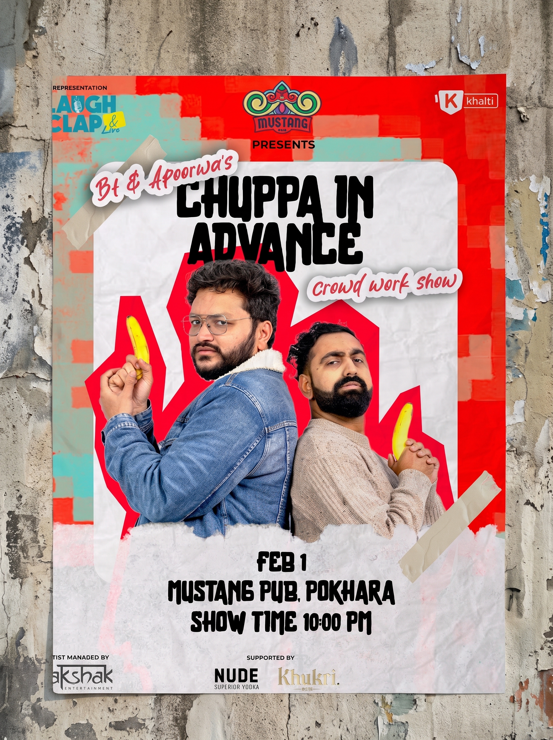 BT & Apoorwa's Chuppa in Advance